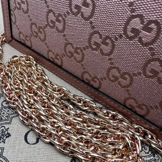 Hyper Peter HANDLE MATELASSÉ BAG GG GUCCI TOP SMALL 0517